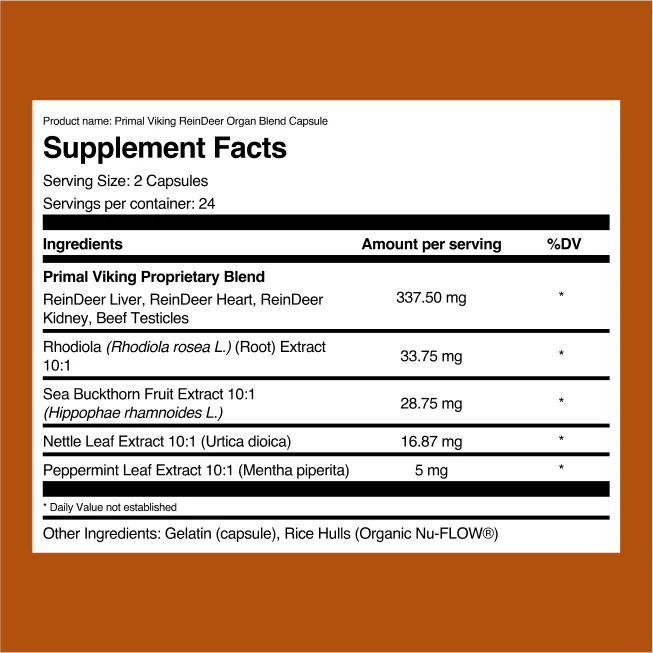 Primal Reindeer Testosterone Booster - Image 4