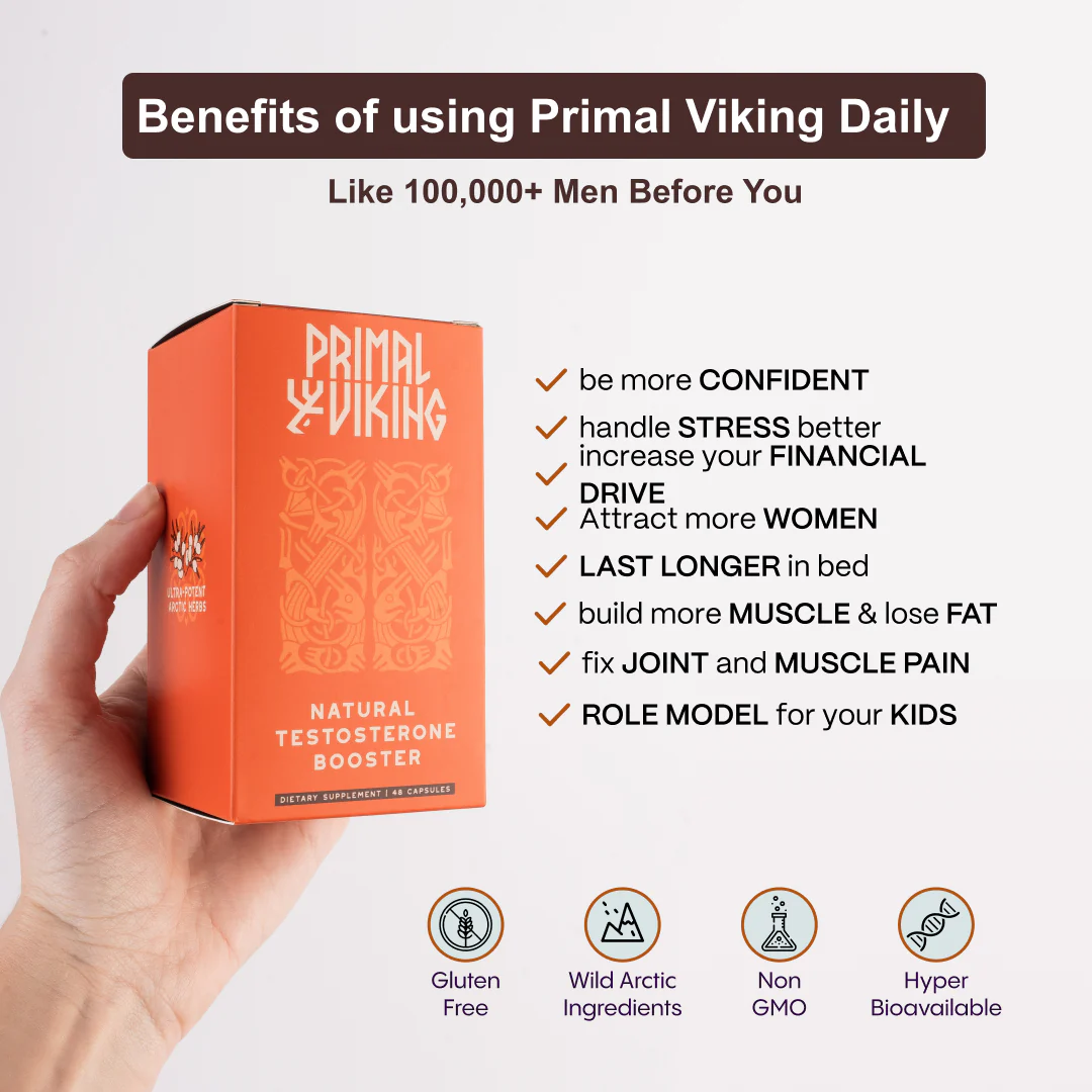 Primal Reindeer Testosterone Support + Free Gift - Image 16