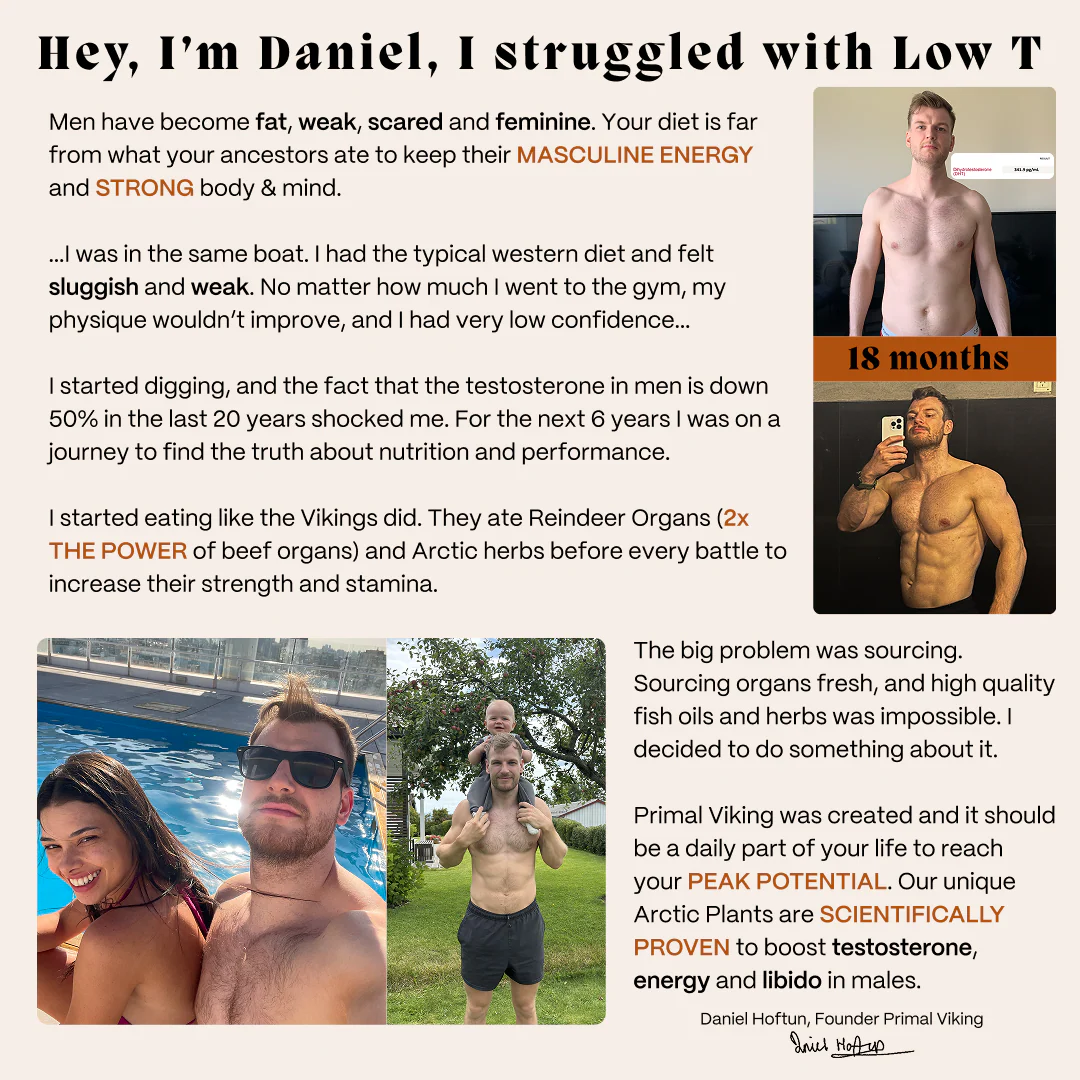 Primal Reindeer Testosterone Support + Free Gift - Image 9